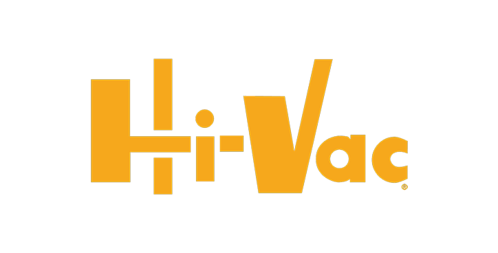 Hi‑Vac logo in yellow
